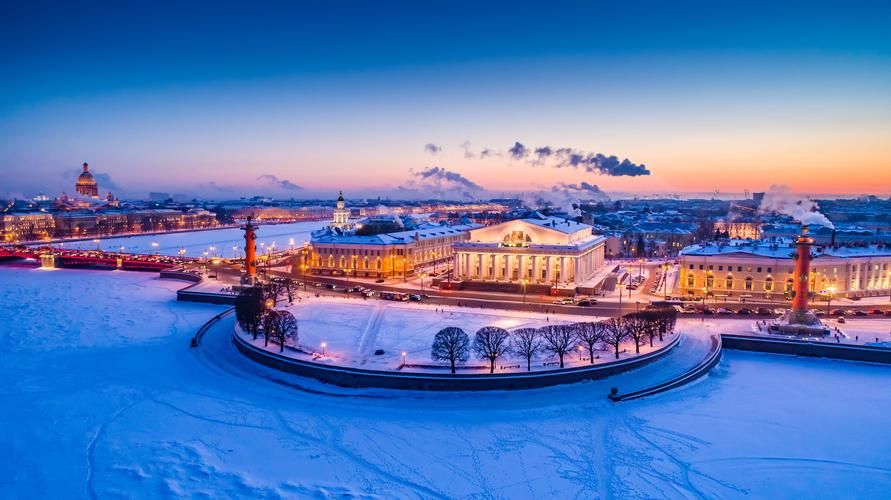 Светлая магия Рождества в Петербурге