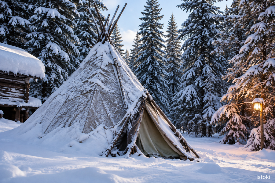 Новогодние просторы сибирской Югры