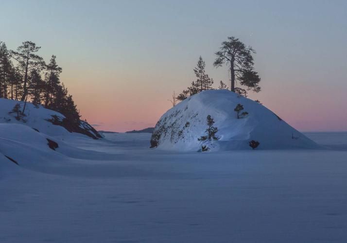 Зимняя сказка в стране уснувших Великанов