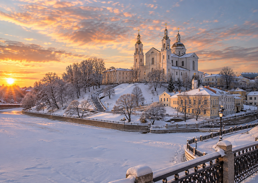 Автобус| Зимняя сказка русско-белорусского пограничья из Москвы