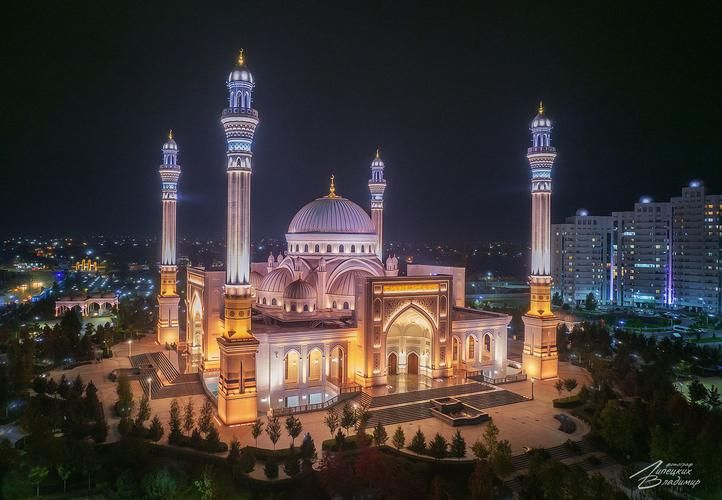 Чечня в зимнем сиянии